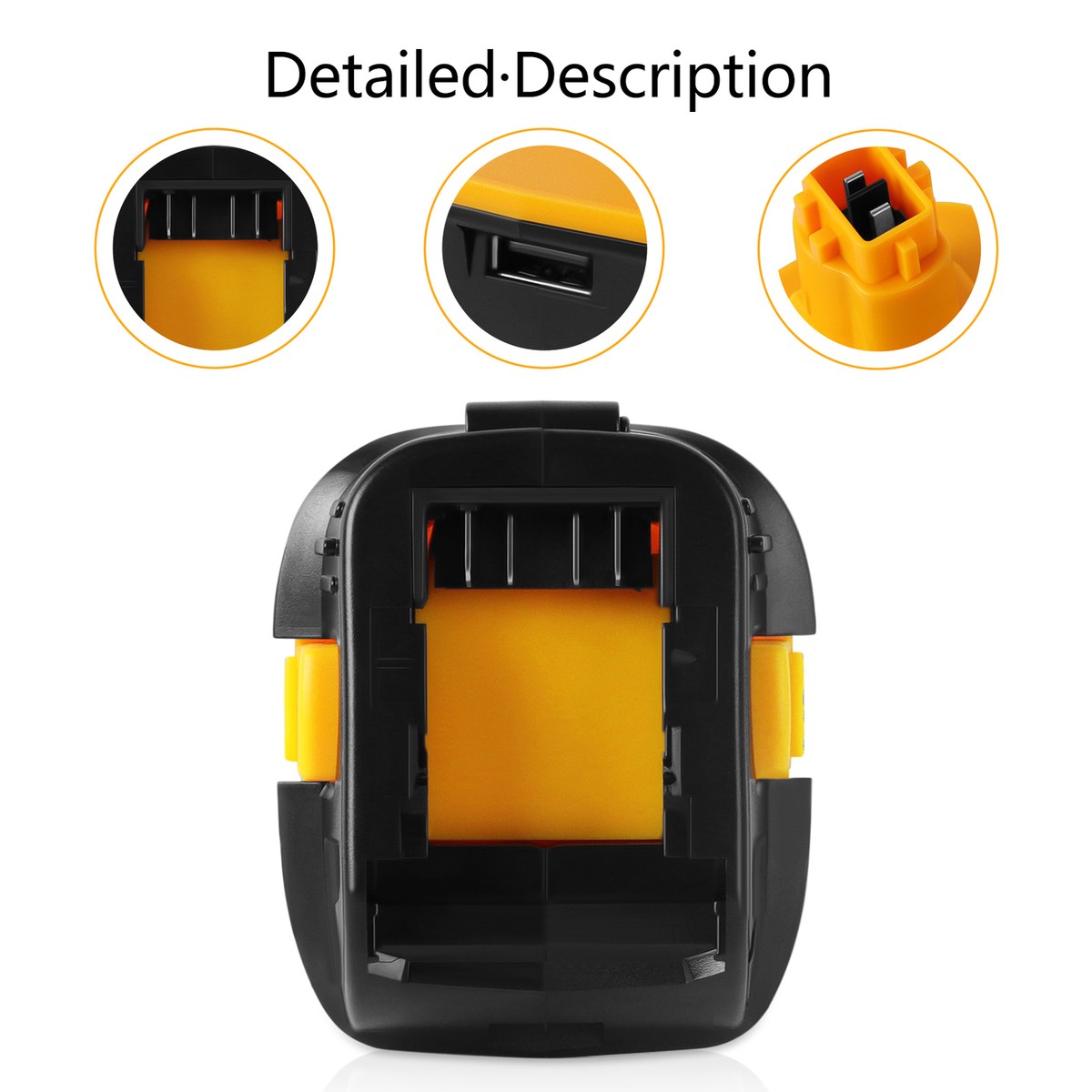 DeWALT Adapter Battery 12v To 20v Adapter Battery Adapter Use For