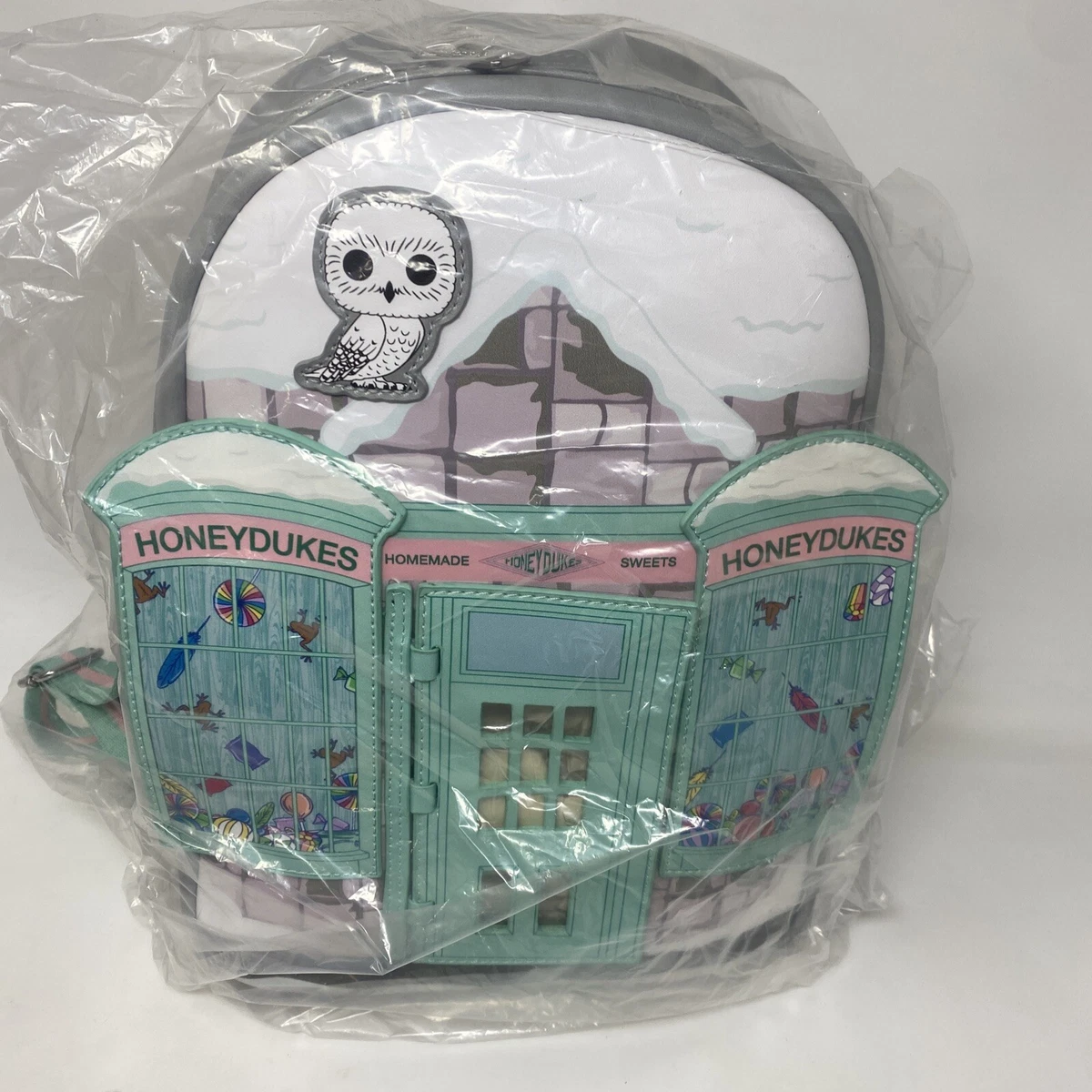 LOUNGEFLY HARRY POTTER HONEYDUKES LACC 2021 OPEN DOOR MINI