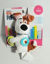 Secret Life Of Pets 2 Chat & Hang Plush Max New 2019 Talking Clip Childrens Toy 