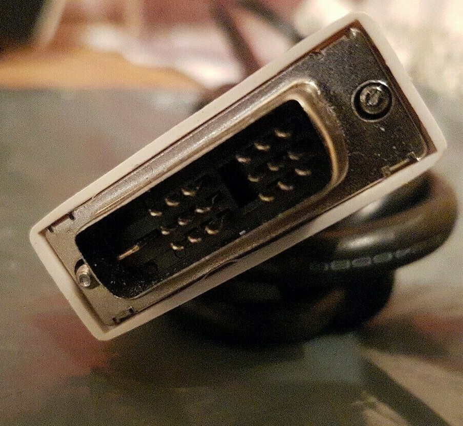 DVI Monitor Cable Hotron AWM E246588 Style 20276 Vw1 80°C 30v 1.7m eBay