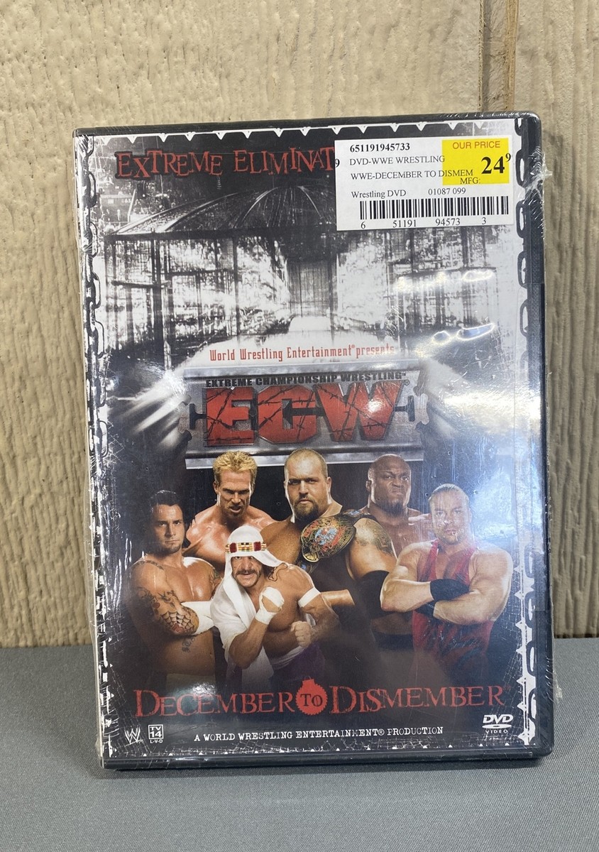 【中古】「未使用品」WWE ECW ディセンバー・トゥ・ディスメンバー2006 [DVD] ECW - December to Dismember (DVD, 2006) for sale online | eBay
