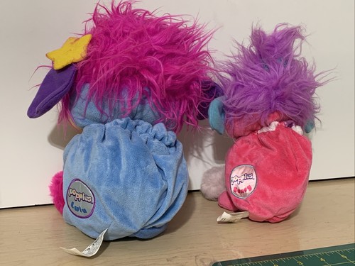 2015 Spin Master TALKING LULU POPPLES 11" Plush And Sunny Plush - Picture 2 of 2