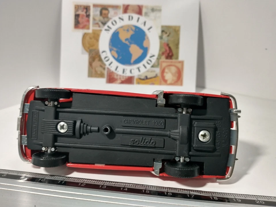 PMPB4-0174 Camion Sapeurs Pompieri Solido Chevrolet 1950 1/43 Fire Dpt - Immagine 2 di 2