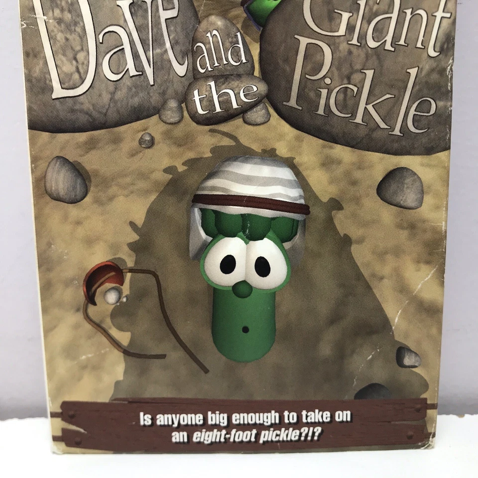 VeggieTales Dave & Giant Pickle VHS Video Tape Christian Kids TV Show God - Image 3 of 4