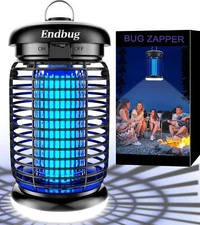 Bug Zapper, Bug Zapper Outdoor Indoor with LED Light, Electric Mosquito Zappe...