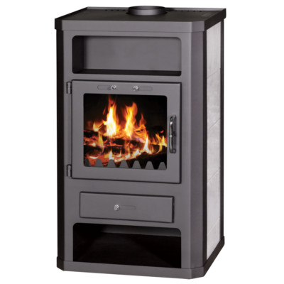  Wasserführender Kaminofen Viktotia KOMFORT KBS , 4 + 7 kW, BImSchV Stufe 2