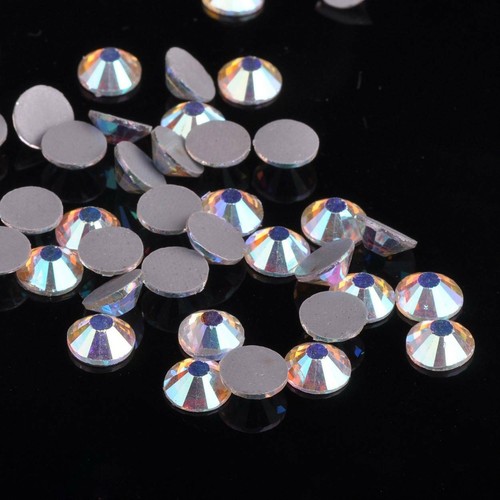 50pcs SS40 8mm 16 Facets DMC Hotfix Iron On Crystal Rhinestone Crafts Making DIY - Picture 5 of 5