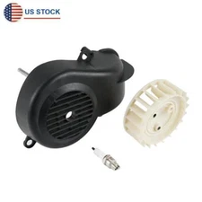 1 x Air Shroud Cooling Fan Assembly Fit for Polaris E-Ton Dinli 90 2 stroke ATV