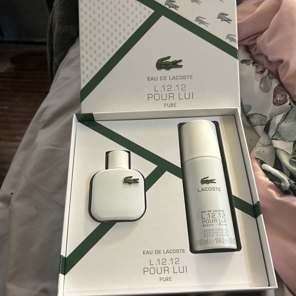 LACOSTE L.12.12 BLANC 50ml 2本セット Amazon.com: Lacoste L.12.12 Blanc Eau de toilette for Men