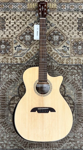 Alvarez Artist Series AG60ce Armrest Acoustic/Electric Guitar w/ Cutaway, Setup