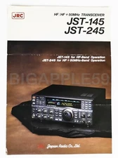 Japan Radio JRC JST-145 JST-245 Company Product Brochure
