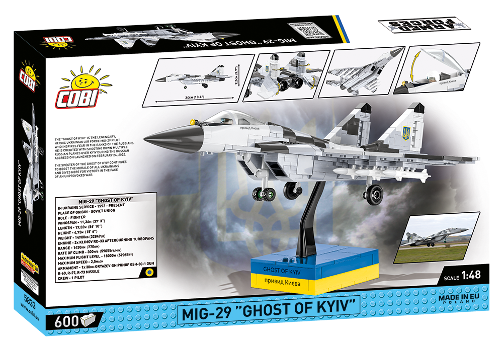 COBI MiG-29 Ghost of Kyiv #5833 | eBay