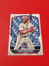 2023 Bowman Draft Paper Base BD-71 Justin Crawford - Philadelphia Phillies