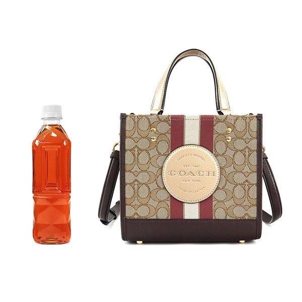 COACH C8406 ショルダーバック COACH C8406 Logo Brown Red 2way Hand Bag Shoulder Bag Very