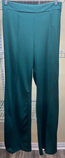 Fashion Nova Victoria High Waisted Dress Pants Hunter Green Size X-Large New