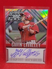 2014 Panini Prizm Draft Picks #89 Gavin LaValley Prospect Signatures SILVER