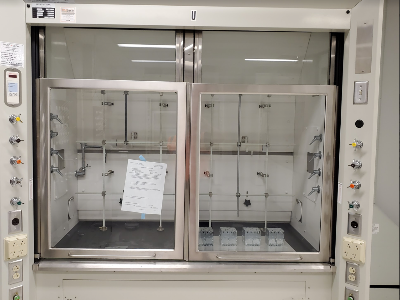 6' Jamestown JMP Chemical Benchtop Fume Hoods w/ Stands eBay