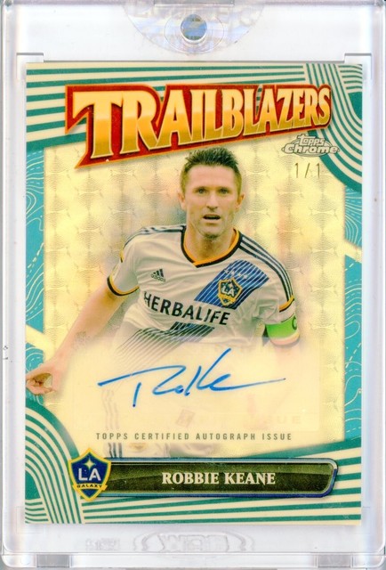 2024 Topps Chrome MLS Mania ROBBIE KEANE Galaxy SUPERFRACTOR AUTO Autograph 1/1
