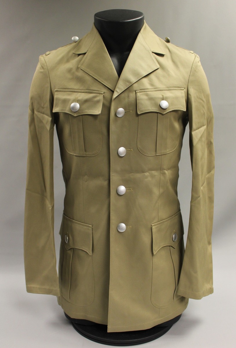 West German Military Tropical Khaki Dress Jackets - Various Sizes 
