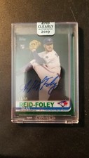 Sean Reid-Foley 2019 Topps Clearly Auto 33/99 Blue Jays RC