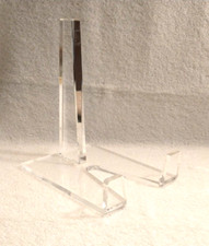 Large Clear Acrylic Plate/Platter Display Stand