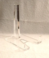 Large Clear Acrylic Plate/Platter Display Stand