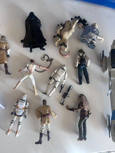 Star Wars Action Figure Lot 14 - Includes 13 Figures and 1 Vehicle - Picture 11 of 16