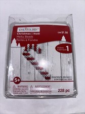 Creatology Christmas CANDY CANE Melty Beads Kids Craft Kit 225 Beads