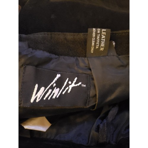 90s Black Suede Mini Skirt - Picture 4 of 4