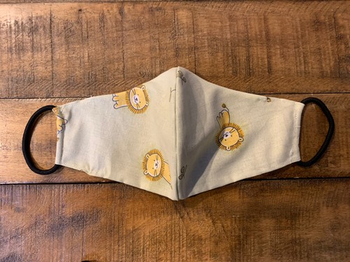 Homemade Masks 100% Cotton Leyon Toddler Children Kids Washable Pocket - Picture 2 of 3