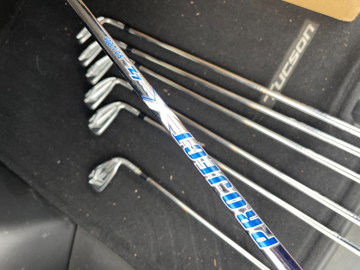 Mizuno JPX 919 Golf Club Hot Metal Irons Set, 6.0 Project X