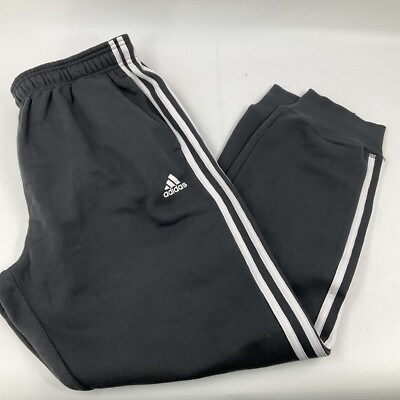 Pantalon de survêtement Adidas gris XL homme OV9001 poignets