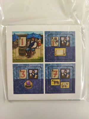 Dorf Spieltisch - 4 Karten Charaktererweiterung - mehrsprachig