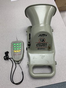 Johnny Stewart Jury Predator Game Call Com Controle Remoto Para Pecas Ou Conserto Ebay