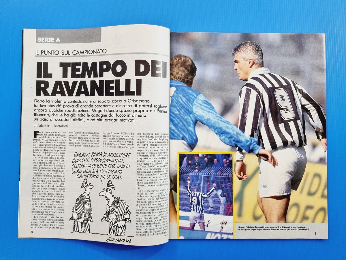 Revue Guerin Sportivo N°8 2001 - Del Piero, Samuel, Liverpool - Italienne