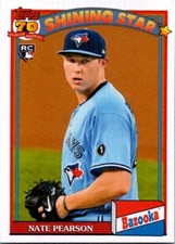 2021 Topps Archives #91BZ-15 Nate Pearson 1991 Topps Bazooka Shining Stars