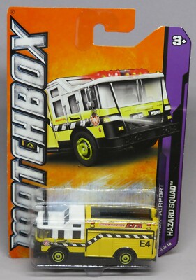 Matchbox 2011 MBX AIRPORT HAZARD SQUAD MBX Airport EFR E4 Item #4 of 120