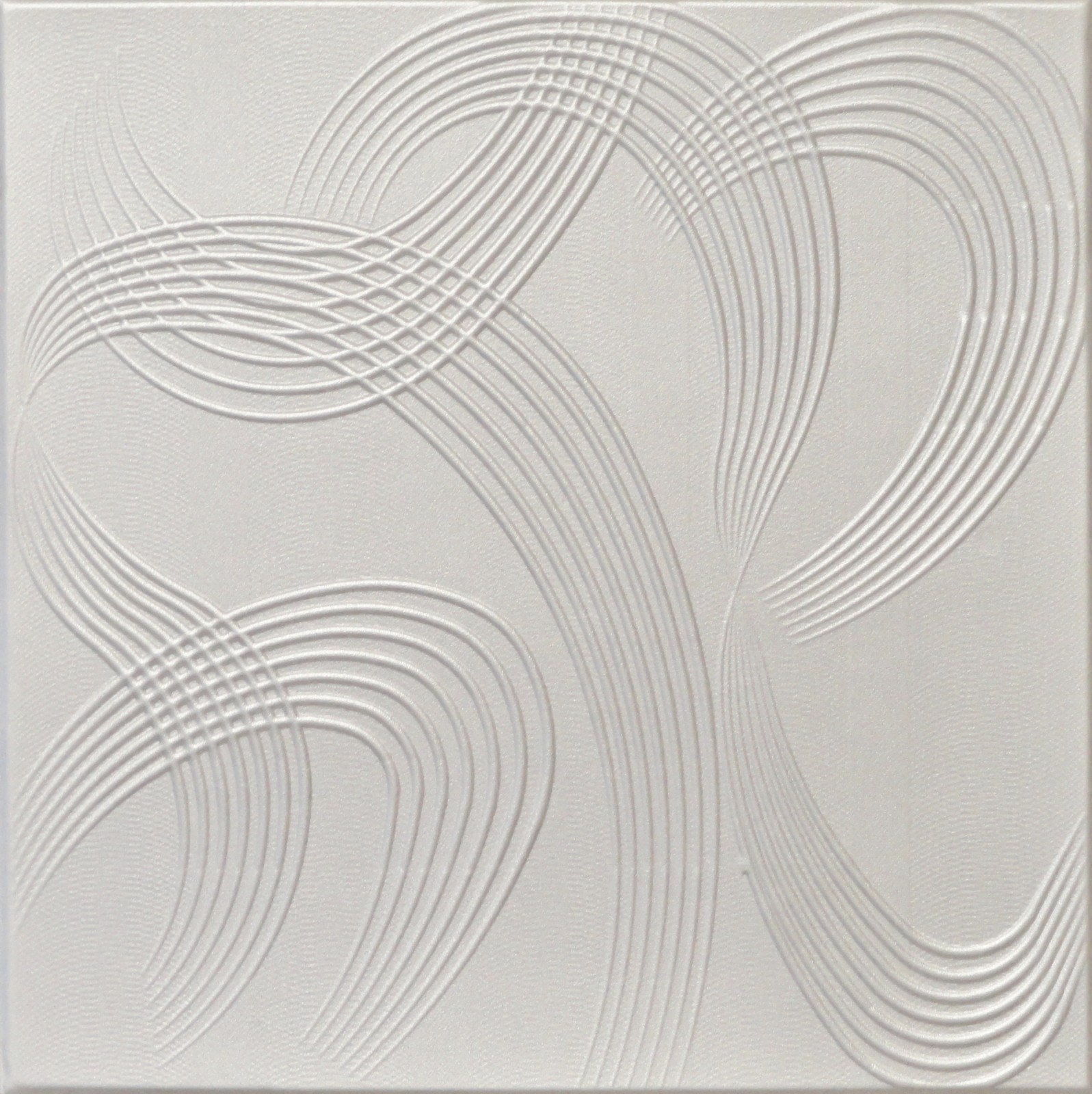 Styrofoam Decorative Ceiling Tiles 20x20 Platinum R59