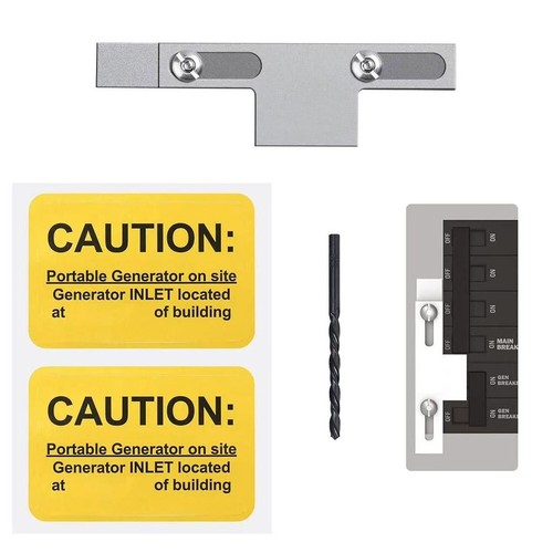 1X Generator Interlock Kit FIT For Meter Main 150 Amp Breaker Square D - Picture 4 of 24