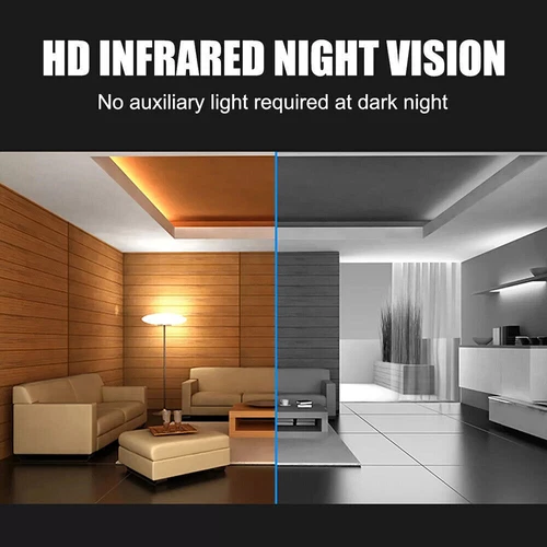 Videocámara de 20 horas HD 1080P mini cámara de cuerpo de policía 180° video DVR IR cámara nocturna - Imagen 12 de 16