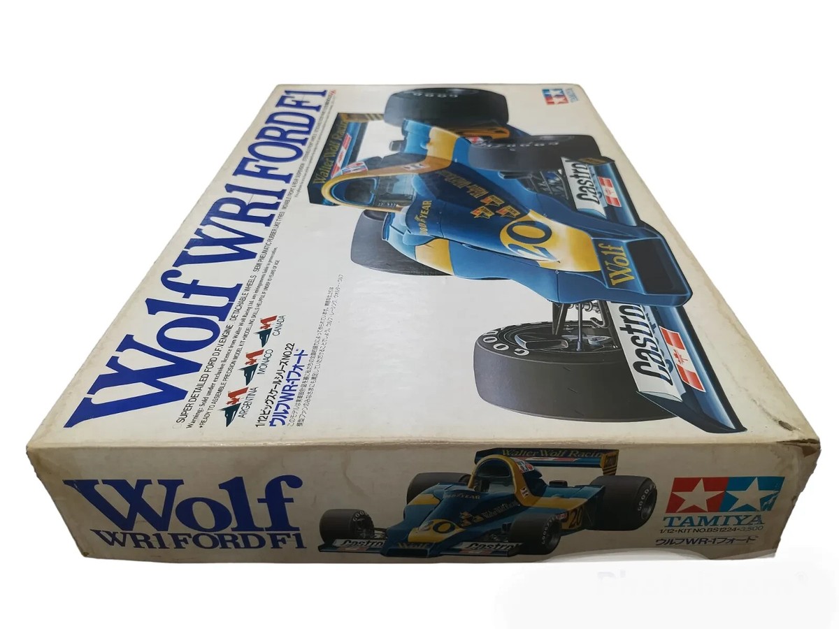 TAMIYA 1/12 NO.22 7ウルフWR-1フォード タミヤ 1/12プラモデル【ウルフWR-1フォードF1】制作記! TAMIYA