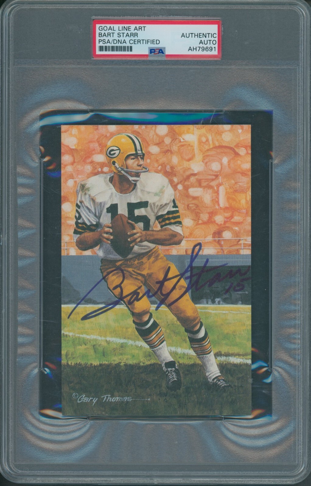 1994 Goal Line Art HOF #170 Bart Starr PSA/DNA Certified Authentic Signed *9691 