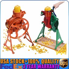 Heavy Duty Manual Farm Hand Corn Sheller Fare Niblet Tool Hand Crank Primitive