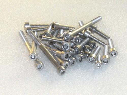 Suzuki GSF1200 Bandit Engine Covers 34pc Stainless Steel Allen Bolt Kit GSXR750 - Picture 3 of 7