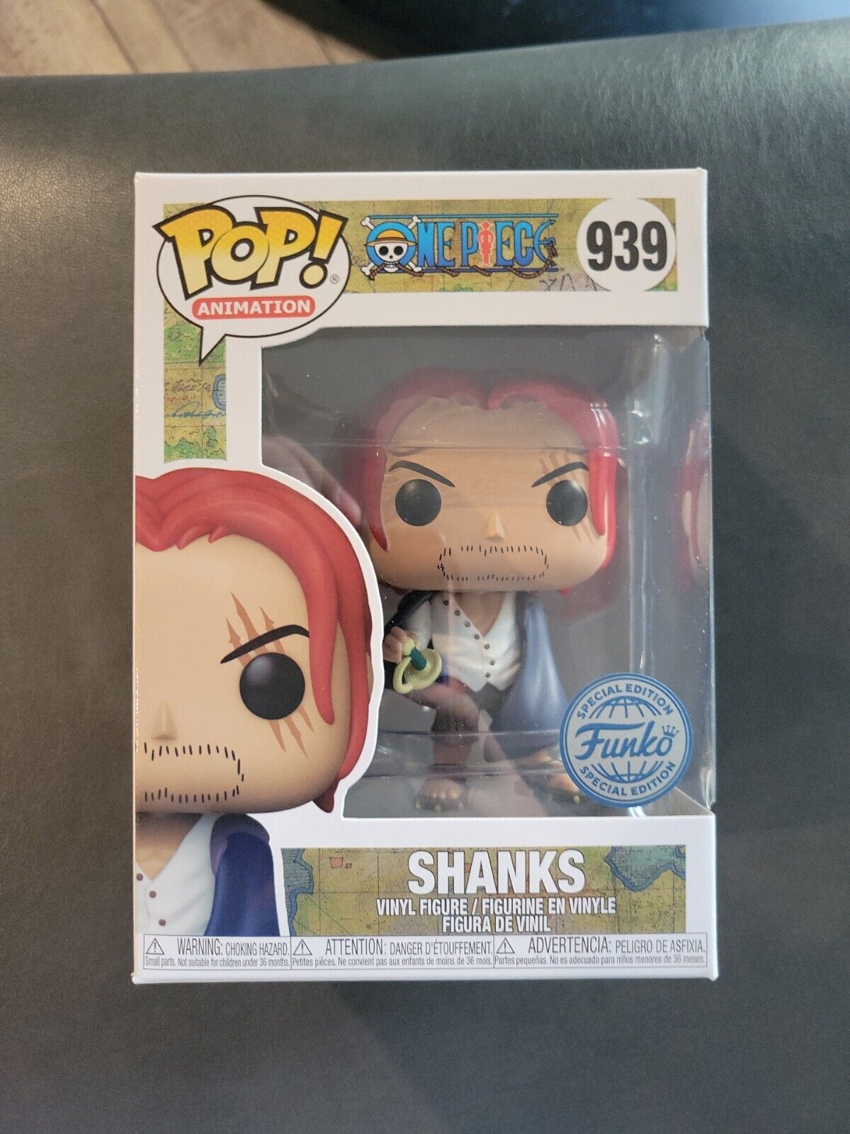 Funko Pop! Vinyl: One Piece - Shanks - Big Apple Collectibles (BAC)  (Exclusive) #939 for sale online