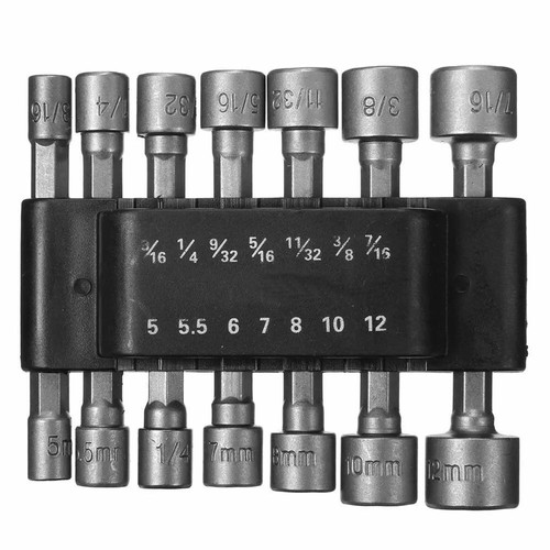 Hex Shank Power Nut Driver Drill Bit 
