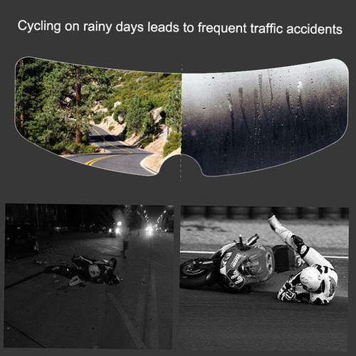 Motorcycle  Waterproof Lens Film Lens Sticker   Fog  C4S4 - Afbeelding 2 van 10