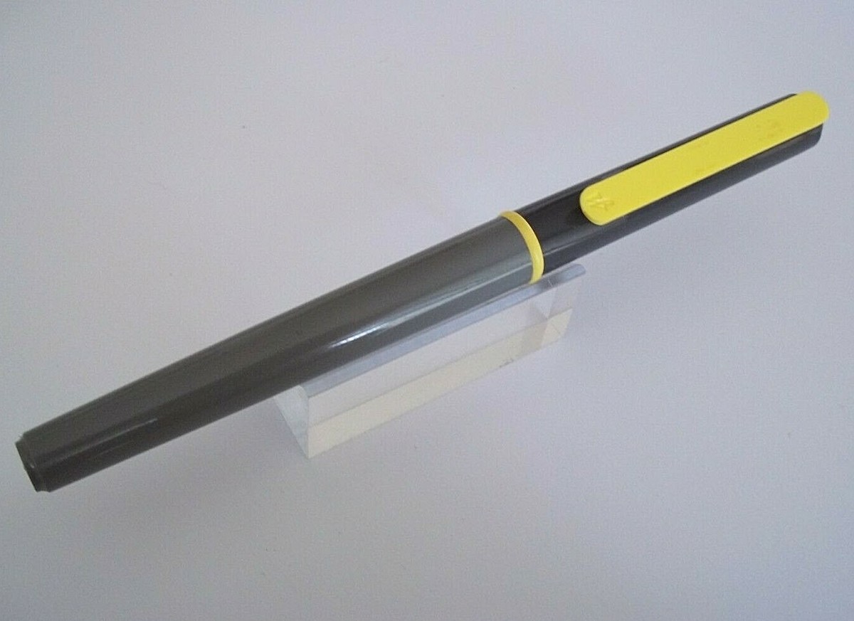 Stylo Bille/roller Waterman Vintage Années 70/80 - Neuf De Stock Gris Deux Tons, Jamais Encré
