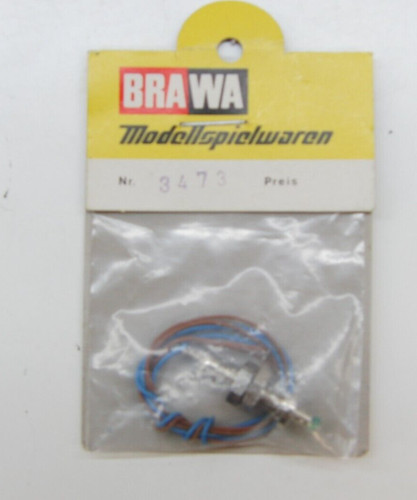 Pulsador BRAWA 3473 verde, NUEVO en EMBALAJE ORIGINAL #37868 | Zustand: Gebraucht