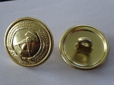 NVA30) Original 1 Knopf GENERAL Stasi NVA Polizei Uniform DDR 20mm